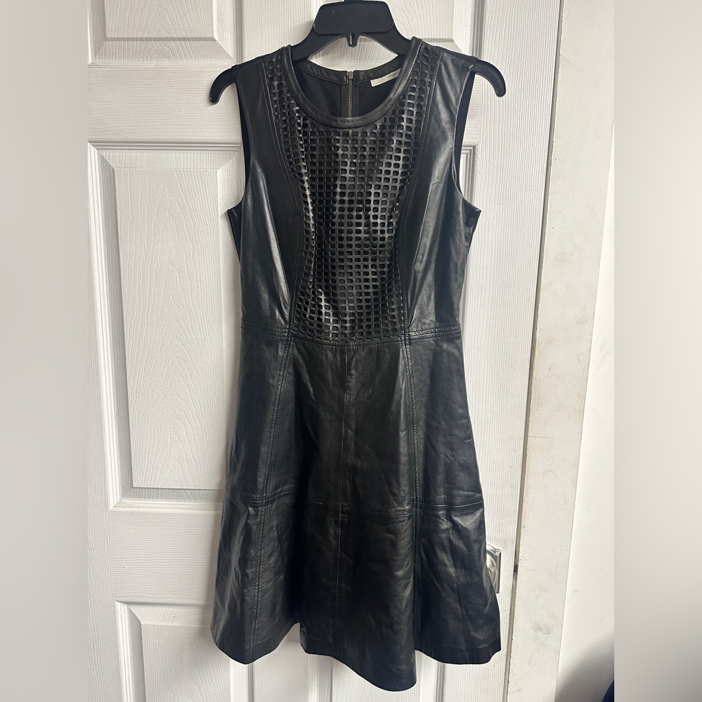 Nwt Leather Dress